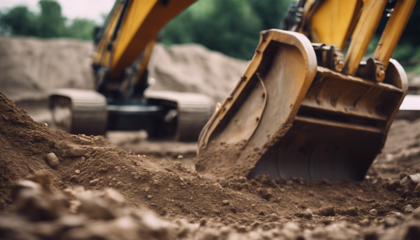 terrassement de terrain : expertise en travaux de terrassement et nivellement de terrain pour la construction ou l'aménagement extérieur.
