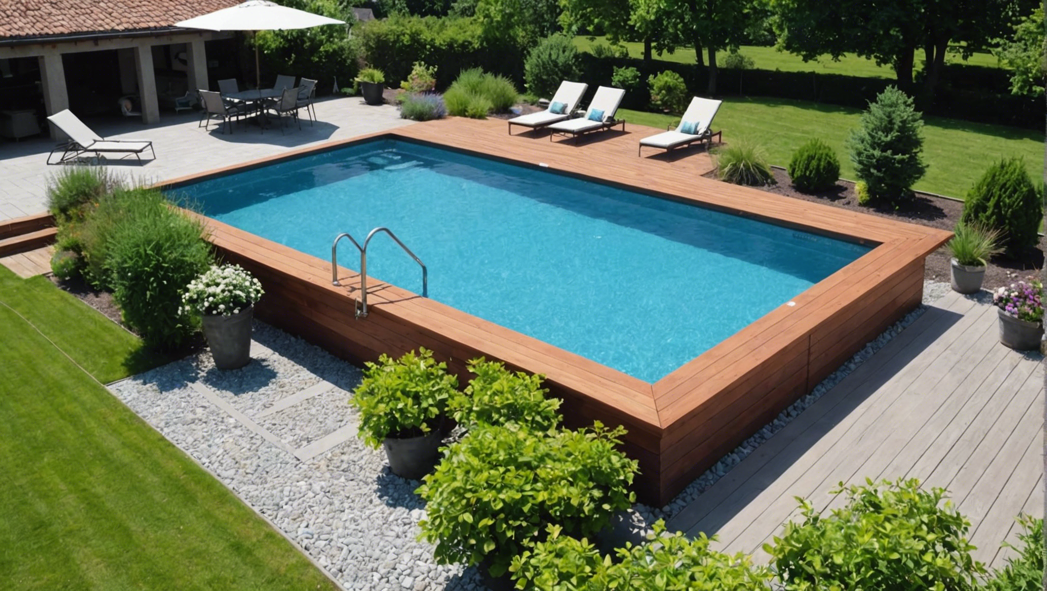 découvrez nos conseils pour réaliser un aménagement paysager harmonieux autour de votre piscine et transformer votre espace en un havre de paix.