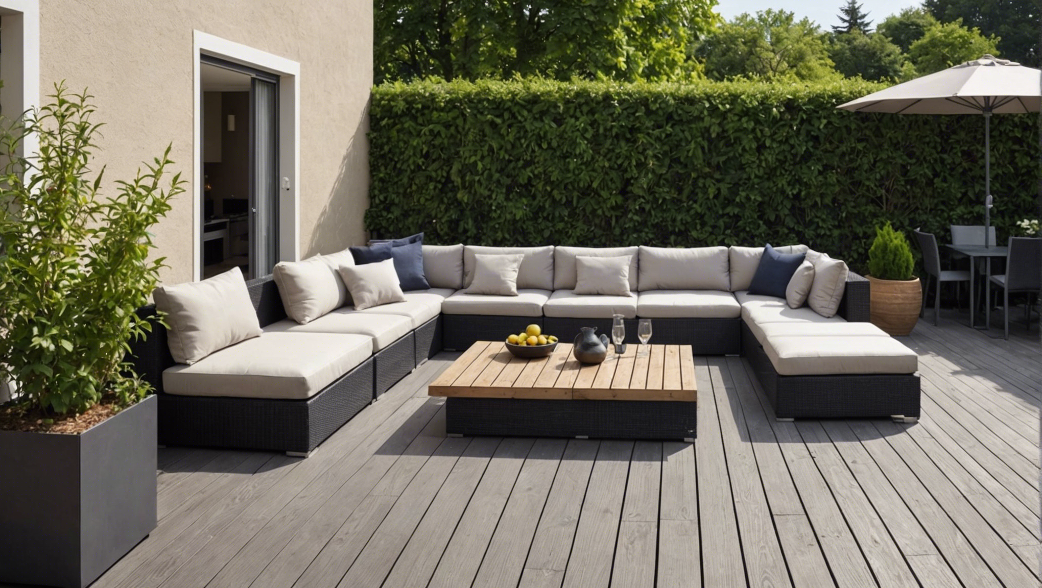 découvrez les matériaux nobles qui sublimeront votre terrasse et apporteront une touche d'élégance à votre espace extérieur.