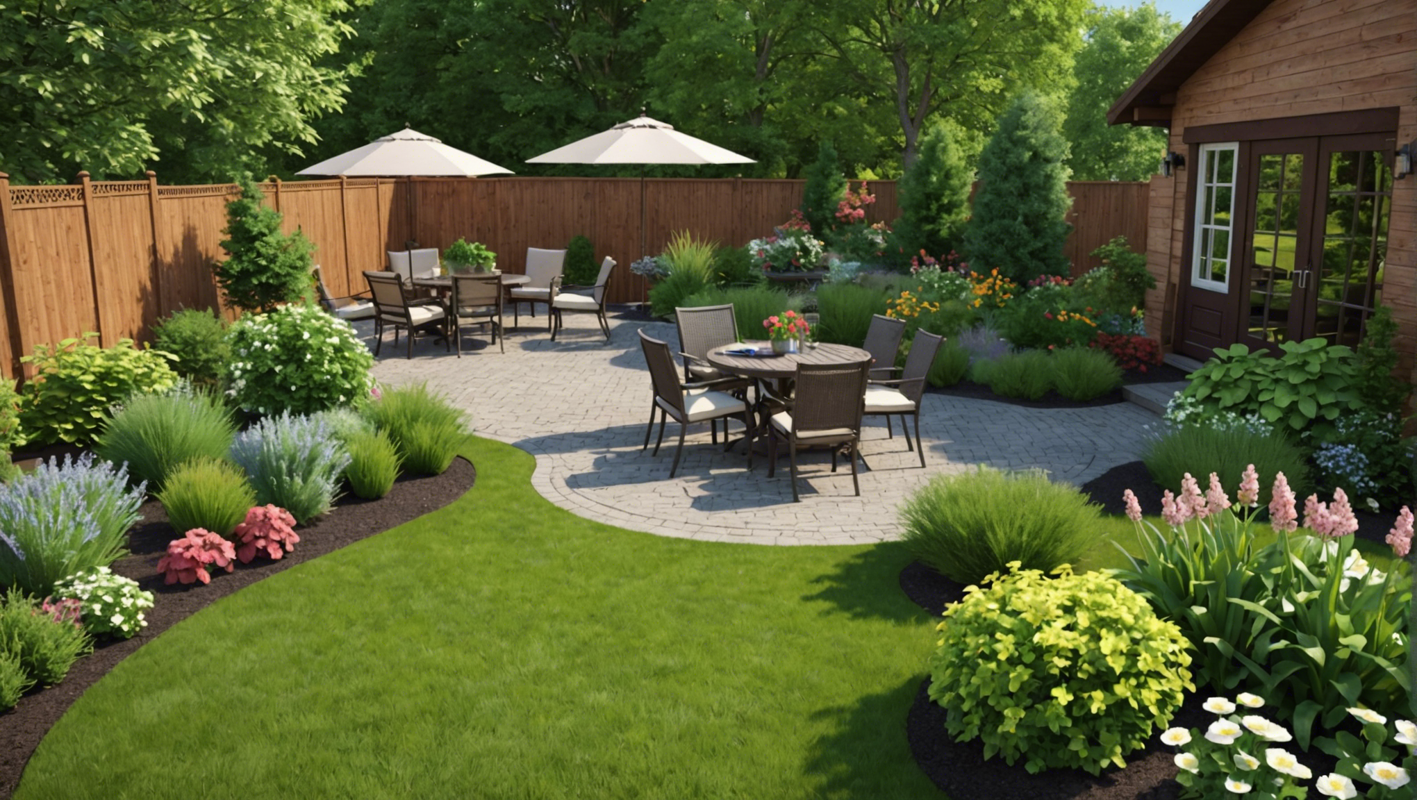 découvrez des idées pour aménager votre jardin de façon à la fois créative et fonctionnelle et profitez pleinement de votre espace extérieur.