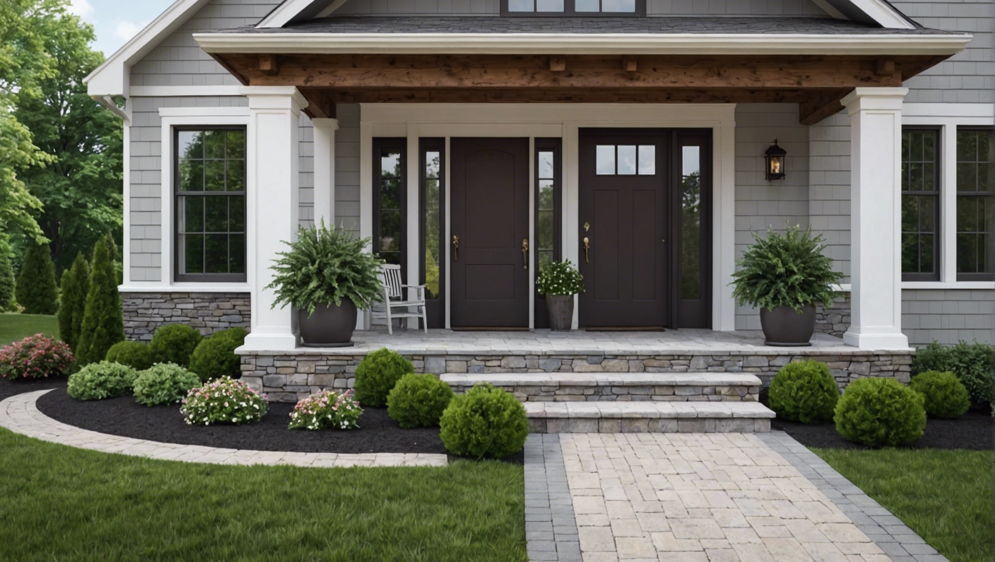 découvrez nos conseils pour embellir l'entrée de votre maison avec un aménagement extérieur attractif et accueillant.