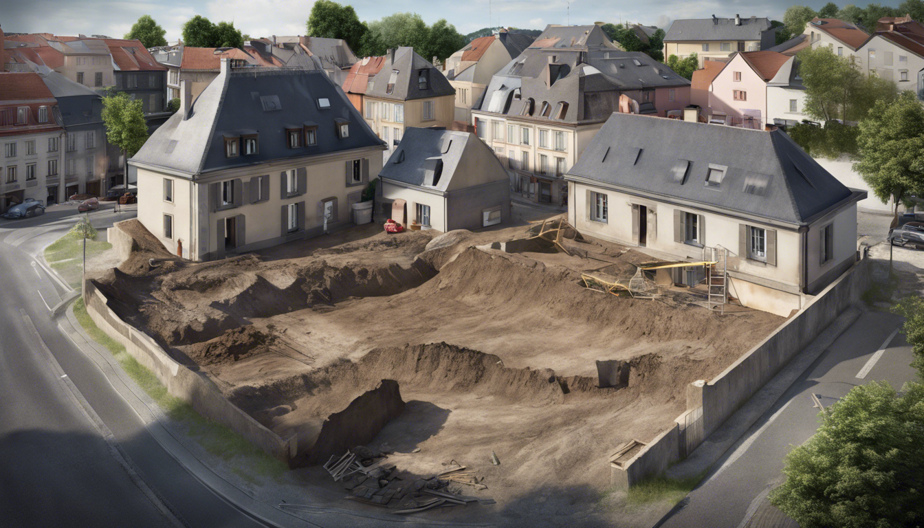 service de terrassement pour la construction de maison à clermont-ferrand