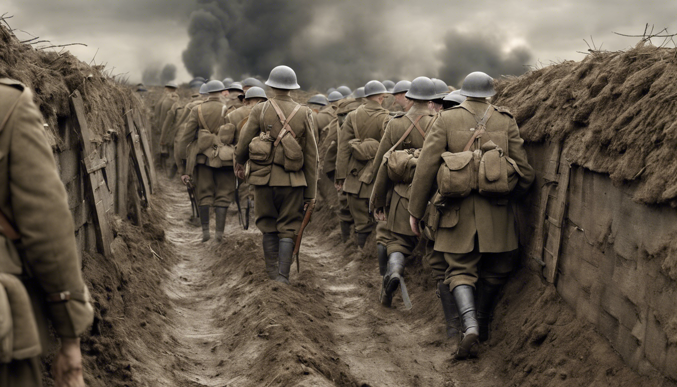 découvrez l'importance des tranchées pendant la première guerre mondiale et leur rôle crucial dans ce conflit majeur de l'histoire moderne.