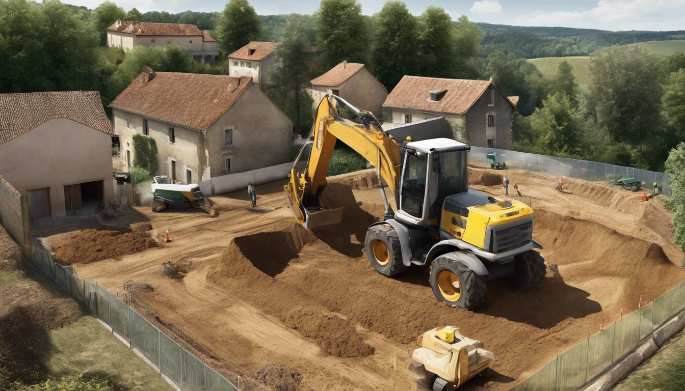 découvrez nos services de terrassement pour maisons en dordogne (24). notre équipe experte assure des travaux de qualité pour préparer votre terrain, fondations et aménagement extérieur. contactez-nous pour un devis personnalisé et transformez vos projets en réalité.