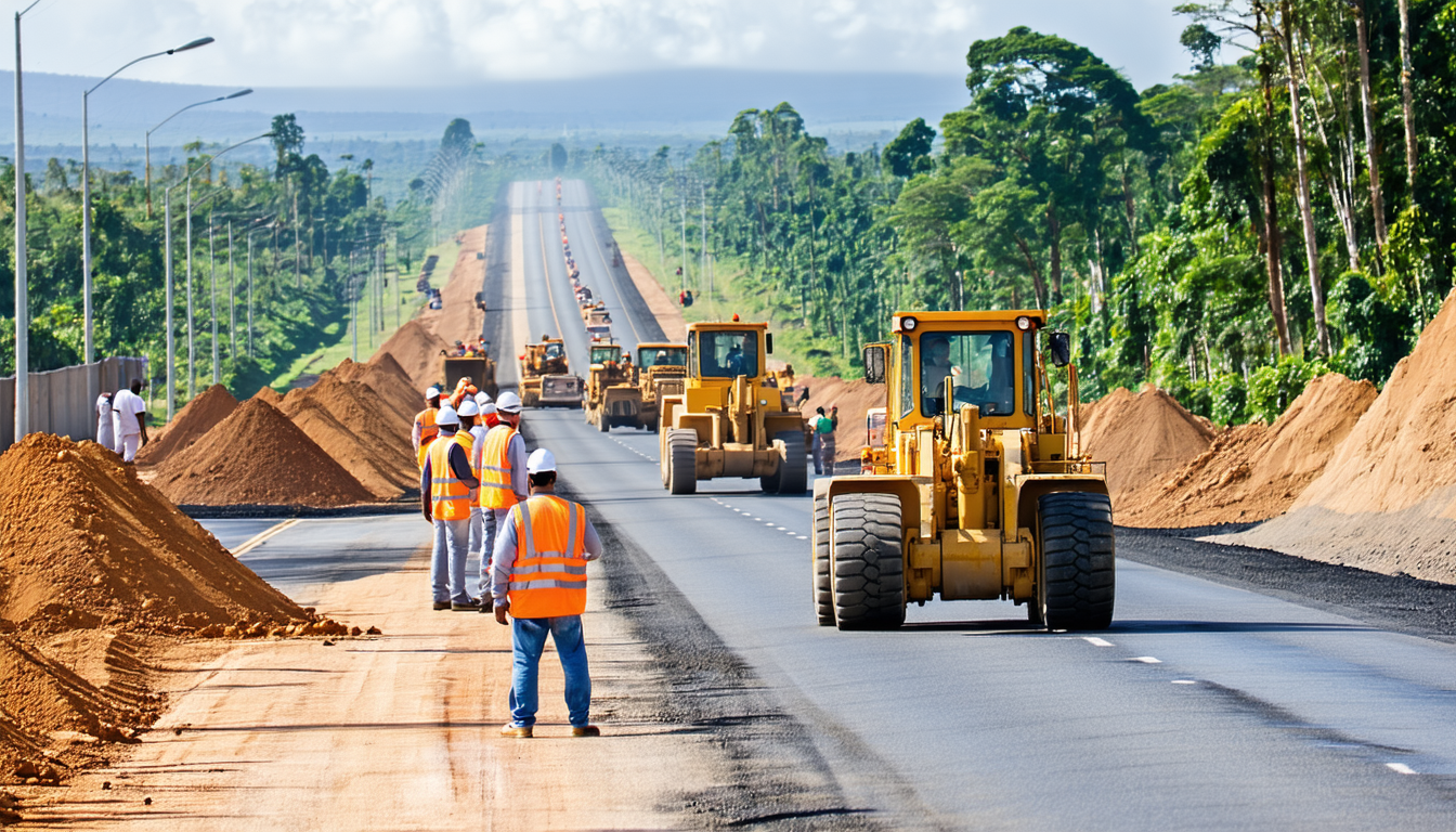 découvrez les derniers progrès des travaux de terrassement sur 40 km pour le projet d'autoroute à madagascar. suivez l'évolution de cette infrastructure majeure qui promet de transformer les transports et stimuler le développement économique du pays.