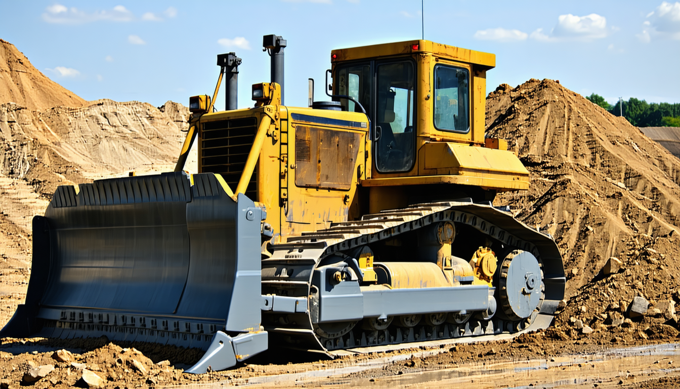 découvrez le bulldozer colossal, véritable bijou de technologie, qui transforme le paysage du plus vaste chantier de terrassement d'europe du nord. plongez dans l'innovation et l'efficacité de cette machine exceptionnelle en pleine action.