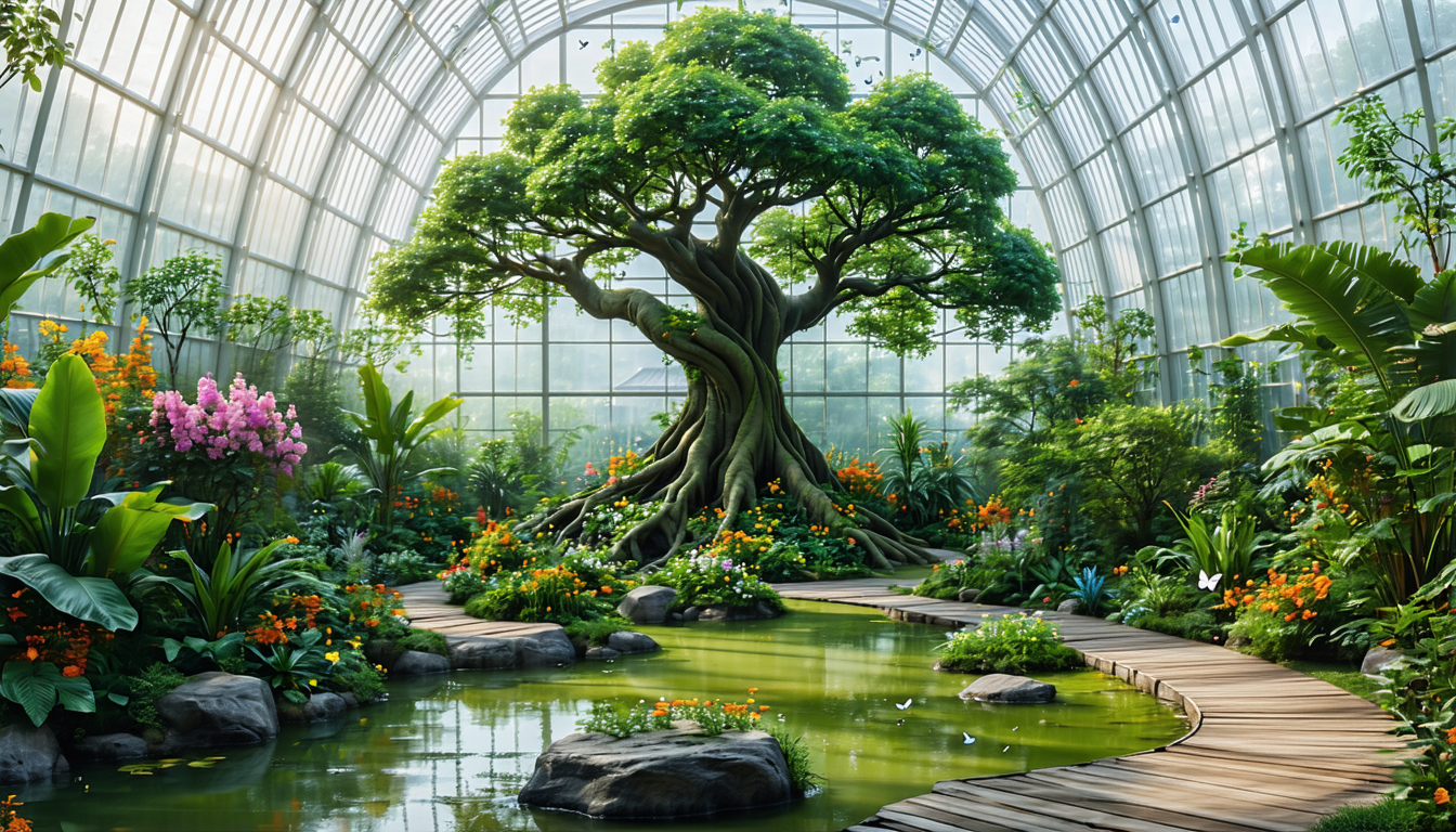 découvrez le jardin en serre ''arbre de vie'' à l'école de nankin, en chine. un espace innovant qui combine éducation et nature, offrant aux élèves une immersion dans la biodiversité et la durabilité. explorez comment ce projet unique inspire la créativité et sensibilise les jeunes à l'environnement.