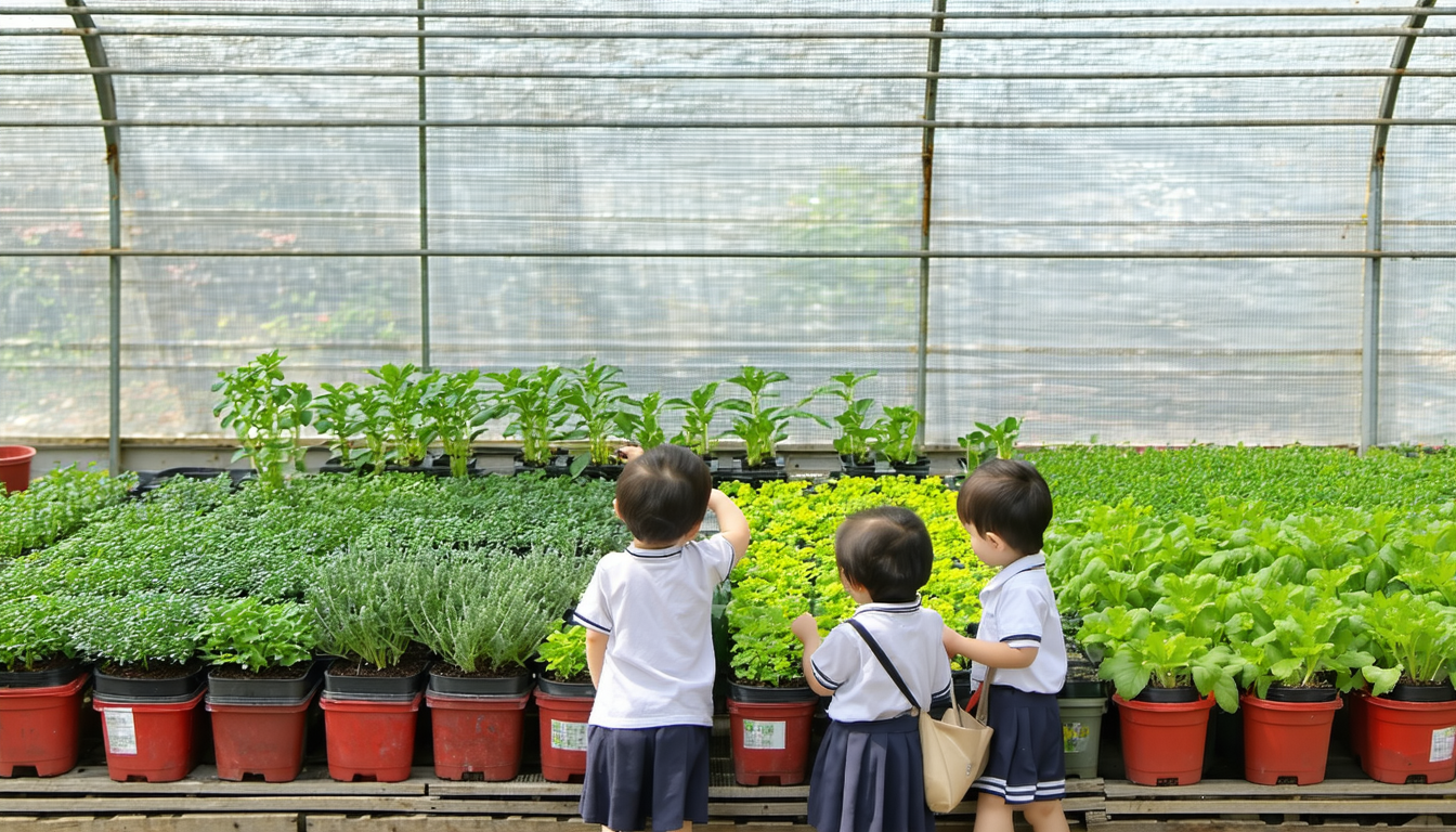 découvrez le jardin en serre unique 'arbre de vie' à l'école de nankin, en chine. explorez un espace éducatif innovant où la nature et l'apprentissage se fusionnent pour inspirer les jeunes esprits tout en sensibilisant à l'écologie et à la durabilité.