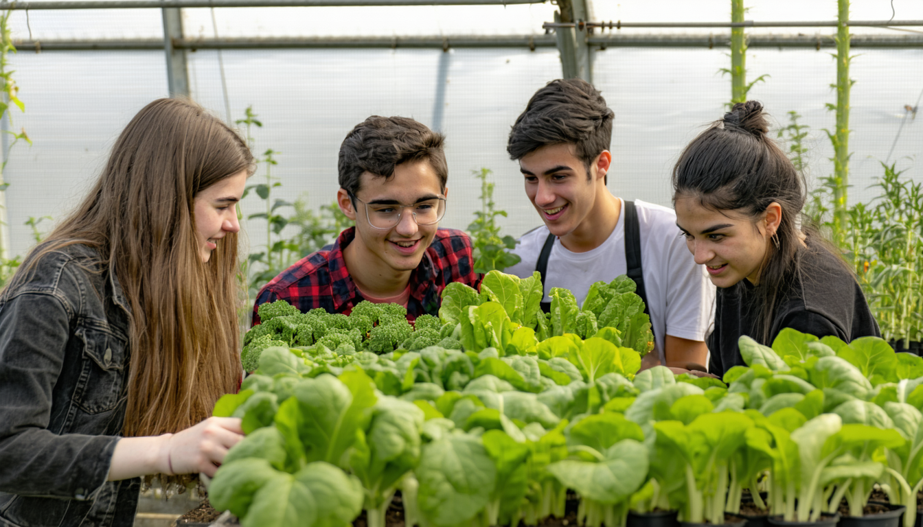 découvrez le jardin en serre « arbre de vie » de l'école de nankin en chine, un espace unique alliant éducation et nature où les élèves explorent la biodiversité et apprennent le respect de l'environnement. un projet innovant pour sensibiliser les jeunes aux enjeux écologiques dans un cadre inspirant.