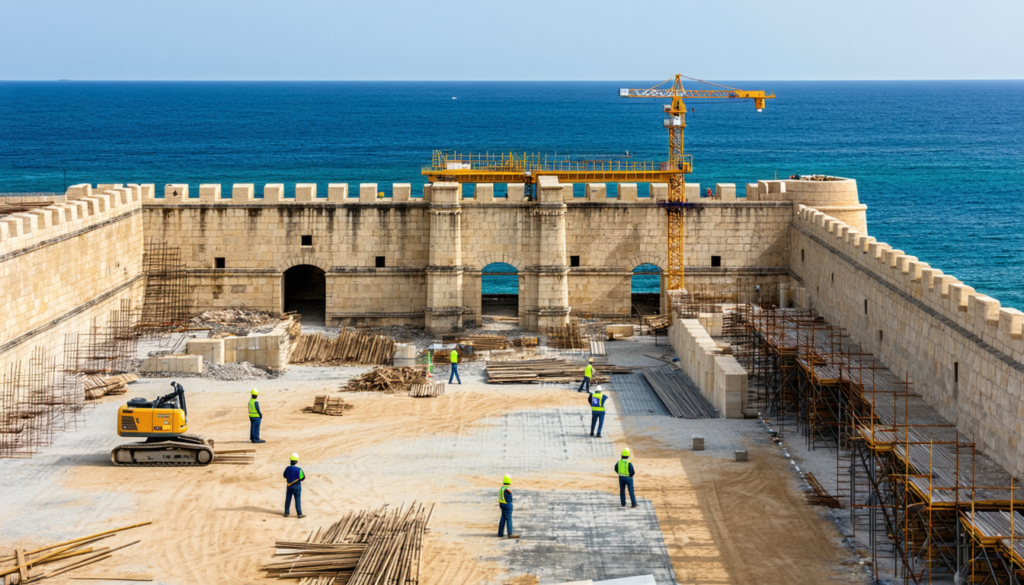 découvrez comment le chantier de réaménagement du fort-bloqué à plœmeur continue de progresser malgré un récent acte de vandalisme. informez-vous sur les efforts déployés pour préserver ce site historique et les impacts de cet événement sur les travaux.