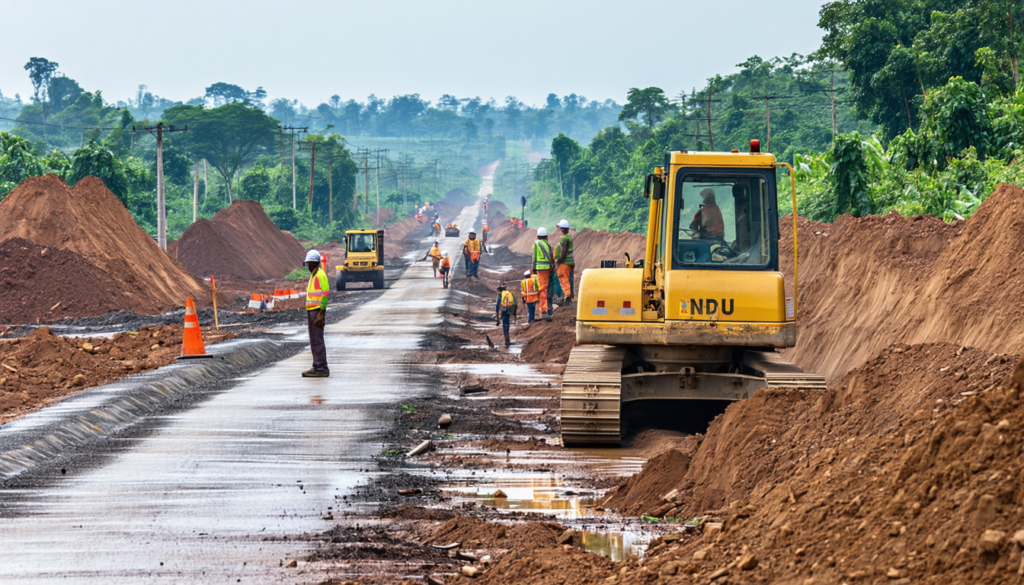 découvrez les dernières avancées des travaux sur la nationale n°11, l'axe ndu-nkambe, qui bénéficie d'une transformation majeure. restez informés des développements clés qui améliorent les infrastructures routières au cameroun dans notre article détaillé.