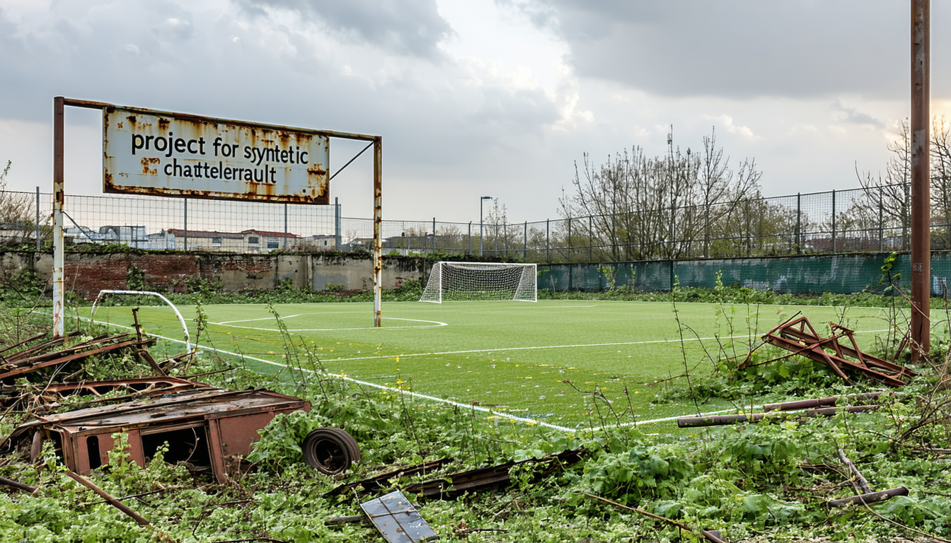 découvrez comment châtellerault, au cœur d'un projet ambitieux, fait face à la délaissée de son terrain de football synthétique. explorez les enjeux, les défis et les espoirs autour de cette initiative sportive qui pourrait transformer la dynamique locale.