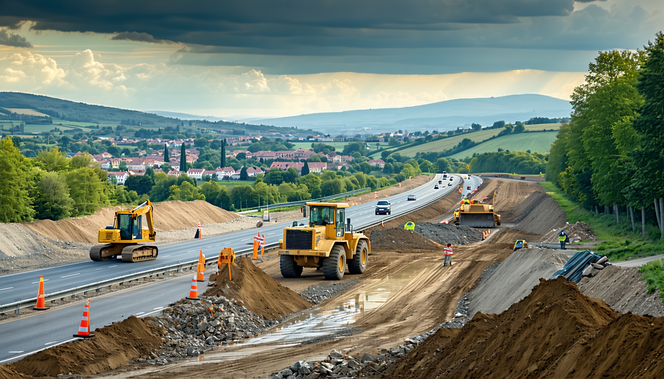 découvrez comment le chantier de l'a69 transforme le paysage entre toulouse et castres, en pleine attente d'une décision judiciaire déterminante. cette enquête met en lumière les enjeux et les impacts de ce projet d'infrastructure crucial.