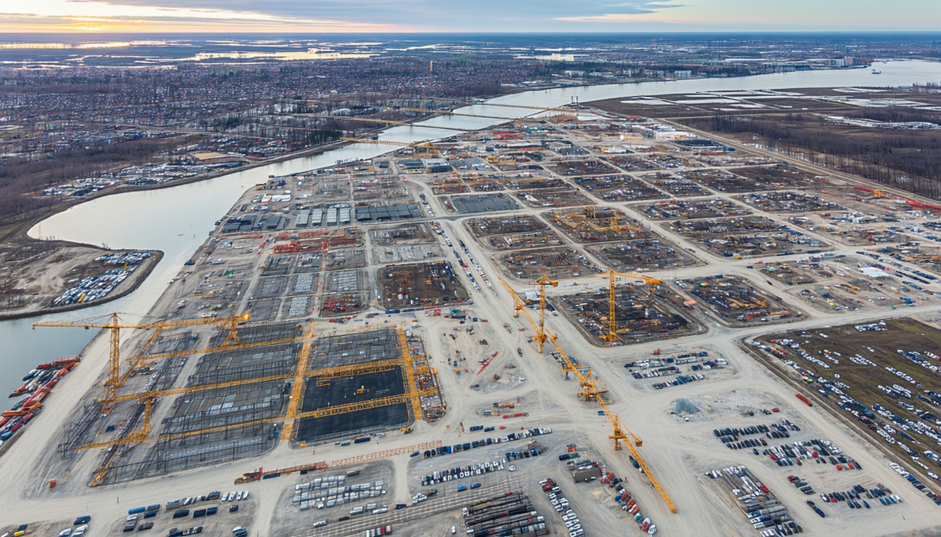 explorez le plus grand chantier de terrassement d'europe du nord à travers ce bulldozer géant, une merveille technologique qui redéfinit l'innovation dans le domaine du génie civil. découvrez comment cette machine unique transforme le paysage et repousse les frontières du possible.