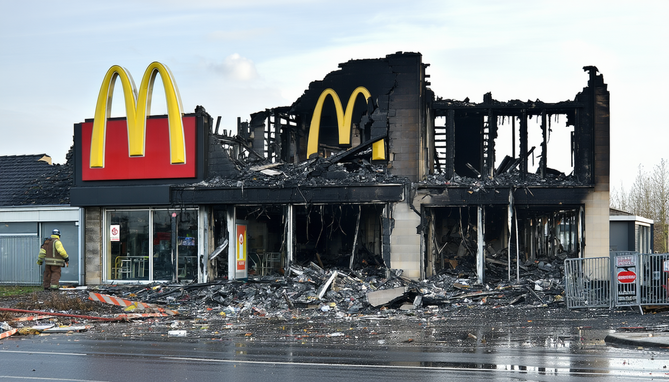 découvrez la reconstruction du mcdonald’s de soissons, prévue dans quatre mois après un incendie dévastateur. un nouveau départ pour ce restaurant emblématique qui promet de raviver l'expérience culinaire des soissonnais.