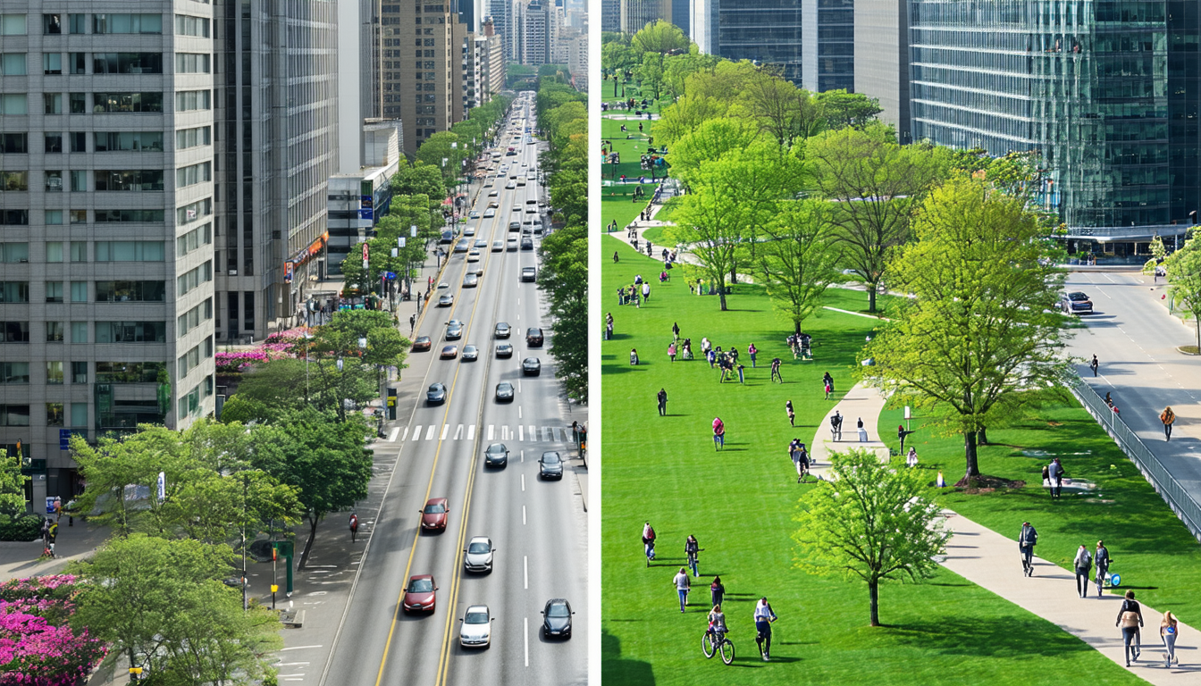 découvrez comment transformer les espaces urbains en véritables oasis de verdure grâce à des stratégies innovantes et durables. la transition du gris au vert offre des solutions pour revitaliser nos villes et améliorer la qualité de vie des habitants.