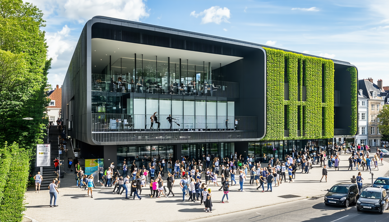 découvrez comment le chantier du conservatoire à quimperlé transforme et redessine l'avenir d'un quartier entier, alliant culture, modernité et revitalisation urbaine.