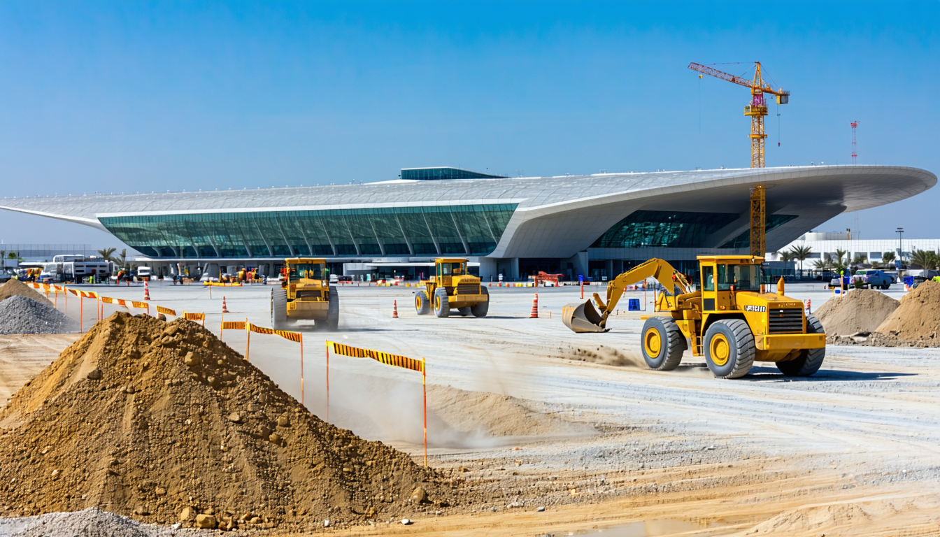 découvrez comment l'aéroport mohammed v s'engage dans l'avenir avec un investissement de 349 millions de dirhams pour les travaux de terrassement de son futur terminal, visant à améliorer l'expérience des passagers et à soutenir le développement aérien du maroc.