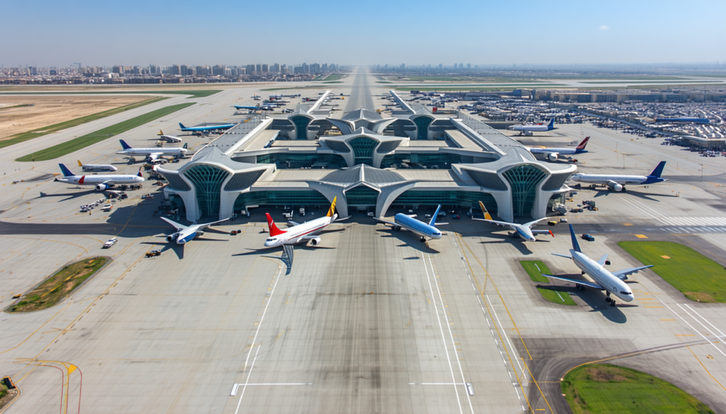 découvrez les détails du projet d'agrandissement de l'aéroport mohammed v, avec un investissement de 349 millions de dirhams destiné aux travaux de terrassement du futur terminal, promettant une amélioration significative des infrastructures aéroportuaires.