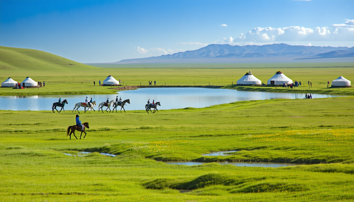 découvrez la station balnéaire xilamuren, un véritable rêve de steppe niché sur la route de la soie à baotou, en chine. profitez de paysages à couper le souffle, d'activités aquatiques et d'une immersion dans la culture locale pour un séjour inoubliable.