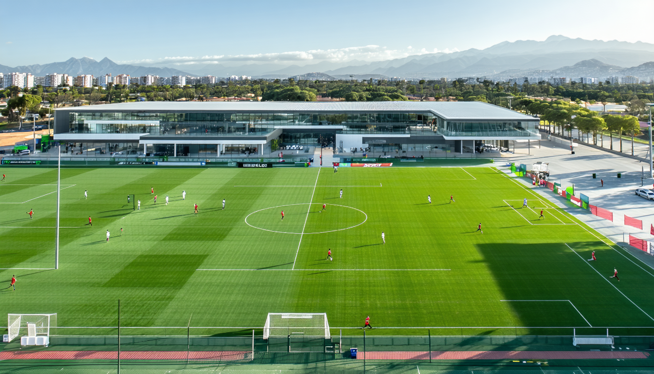 découvrez les infrastructures d'entraînement d'atlas fc à zapopan, conçues par les talentueux cabinets sordo madaleno et plantica. une fusion d'innovation et d'élégance pour optimiser la performance des athlètes dans un environnement moderne et inspirant.