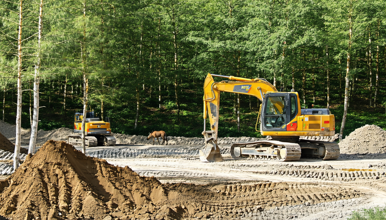 découvrez les travaux de terrassement pour l'implantation de chronopost aux tuileries à viviez. suivez les étapes de ce projet stratégique qui promet de dynamiser l'économie locale et d'améliorer la logistique de la région.