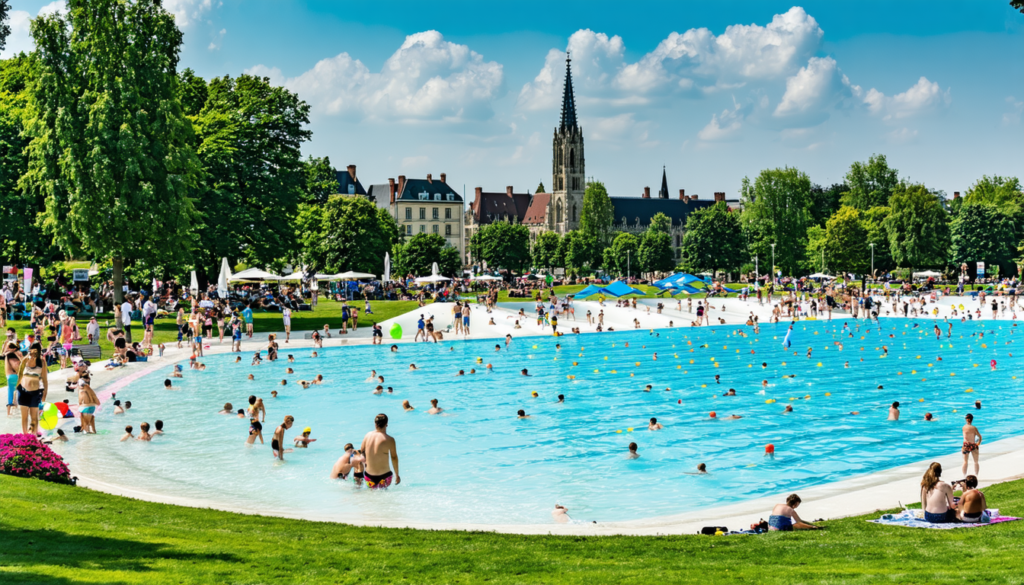 découvrez le parc neerpede, le tout premier espace de baignade en plein air de bruxelles. profitez d'une oasis de verdure et d'eau rafraîchissante au cœur de la capitale belge, idéal pour les familles et les amateurs de loisirs estivaux.