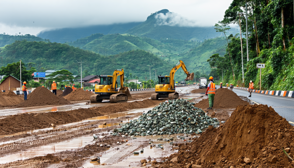 découvrez les efforts d'accélération des travaux de terrassement sur la route kumbo–ndu, visant à garantir la sécurité et la fluidité du transport avant l'arrivée des grandes pluies. suivez les avancées et les défis rencontrés dans ce projet crucial pour la région.