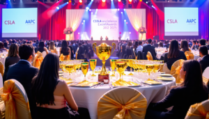 découvrez les lauréats des prestigieux prix d'excellence 2025, décernés par la csla et l'aapc. revivez les moments forts de cette cérémonie qui célèbre l'innovation et l'excellence dans le domaine.