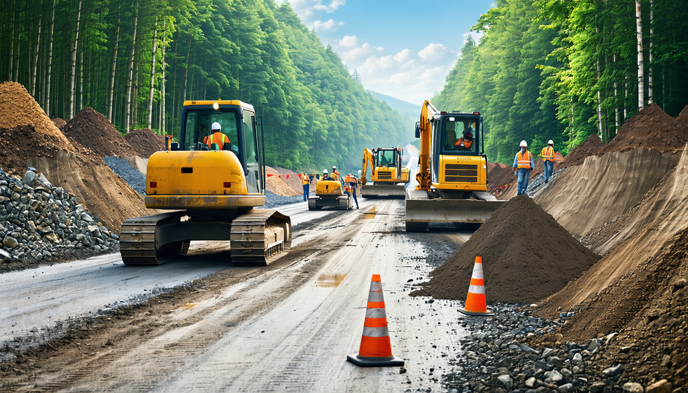 découvrez les travaux de réhabilitation de la route d'antsanitia, s'étendant sur onze kilomètres, qui visent à améliorer l'infrastructure et la sécurité routière. suivez l'évolution de ce projet essentiel pour la communauté et les voyageurs.