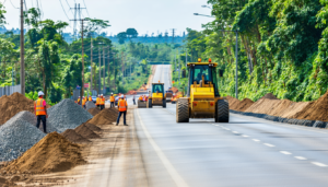 découvrez les travaux de rénovation de la route d'antsanitia, qui comprennent des opérations de terrassement sur onze kilomètres. suivez l'avancement de ce projet essentiel pour améliorer les infrastructures et faciliter le transport dans la région.