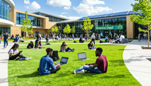découvrez simmons quad, un pôle de campus innovant qui prône la résilience et l'inclusivité. un espace conçu pour favoriser les échanges, l'apprentissage collaboratif et le bien-être de tous. rejoignez-nous pour créer un avenir durable et équitable.