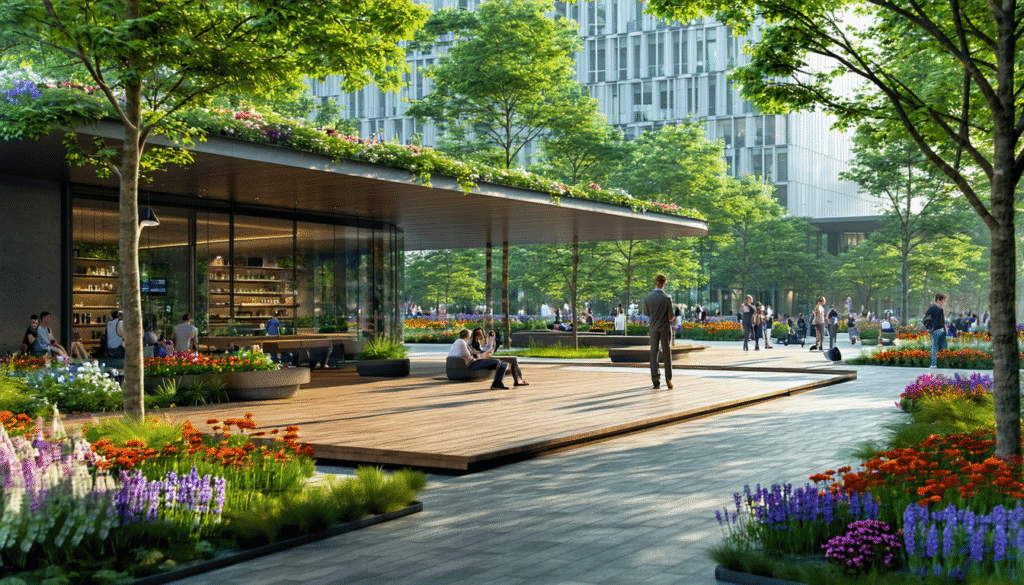 découvrez un nouveau pavillon qui vous invite à explorer les saveurs authentiques de la nature urbaine nordique. une expérience unique qui allie design moderne et inspirations naturelles pour éveiller vos sens.
