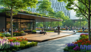 découvrez un nouveau pavillon qui vous invite à explorer les saveurs authentiques de la nature urbaine nordique. une expérience unique qui allie design moderne et inspirations naturelles pour éveiller vos sens.